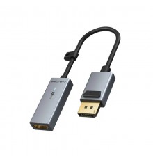 Адаптер Сabletime DisplayPort - HDMI (M/F), 0.2 м, Gray (CP20A)