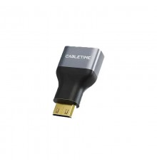 Перехідник Cabletime mini HDMI - HDMI (F/M), 0.1 м (CP45G)