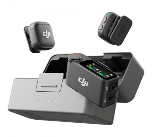 Мікрофонна радіосистема DJI Mic 3 (2 TX + 1 RX + Charging Case) (CP.RN.00000480.01)