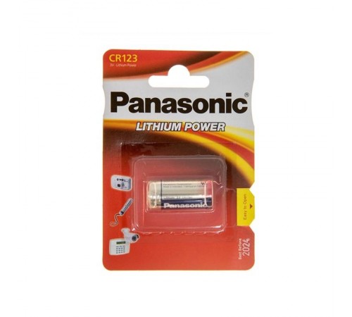 Батарейка Panasonic CR 123A BL 1шт Батарейка Panasonic CR 123A BL 1шт