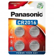 Батарейка Panasonic CR 2016 BL 4шт