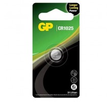 Батарейка GP CR1025 3B Lithium 1шт (CR1025-U1)