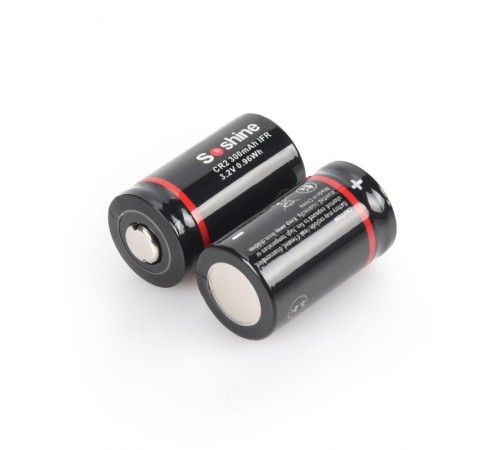 Акумулятор Soshine 15266/CR2 300mAh 1шт