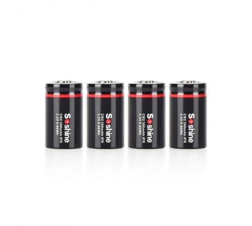Акумулятор Soshine 15266/CR2 300mAh 1шт