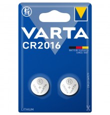Батарейка Varta Lithium CR2016 BL 2шт