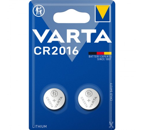 Батарейка Varta Lithium CR2016 BL 2шт