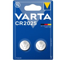 Батарейка Varta Lithium CR2025 BL 2шт