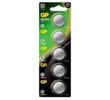 Батарейка GP Batteries CR-2450 3B Lithium 5шт (CR2450-2CPU5)