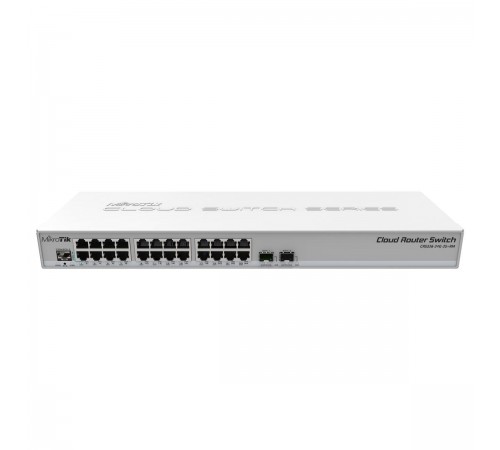 Комутатор MikroTik CRS326-24G-2S+RM Комутатор MikroTik CRS326-24G-2S+RM
