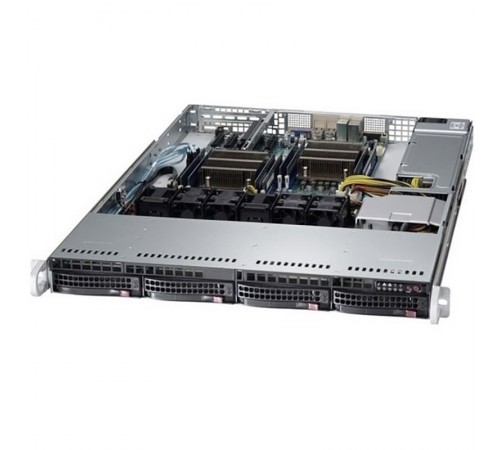 Корпус Supermicro 1U CSE-813MFTQC-350CB2
