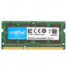 Модуль пам`ятi SO-DIMMDDR3L 8GB/1600 Crucial (CT102464BF160B.C16FPD)