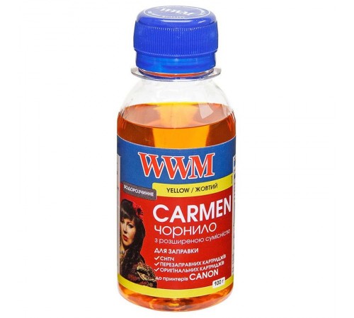 Чорнило WWM Canon Universal Carmen Yellow (CU/Y-2) 100г