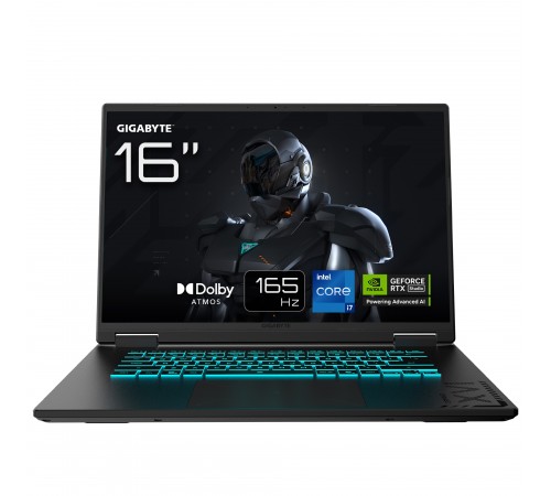 Ноутбук Gigabyte Gaming A16 (CVHI3UA864SD) Black Steel