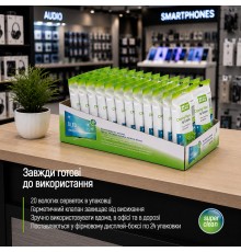 Серветки ColorWay для очищення OLED, LED, LCD, TFT 20 шт (CW-1070)