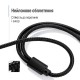 Адаптер ColorWay 3.5 мм - 2х3.5 мм (F/M), 1 м, Black (CW-AD-J2MJ)