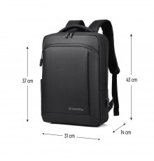 Рюкзак для ноутбука ColorWay Practical 17.3" Black (CW-BPP173-BK)