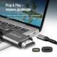 Кабель ColorWay HDMI - USB Type-C (M/M), 4K/60 Гц, 2 м, Black (CW-CBCHD077-BK)