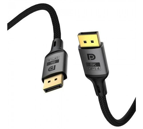 Кабель ColorWay DisplayPort-DisplayPort V1.4 8K 1.5м, Black (CW-CBDP093-BK)