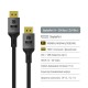 Кабель ColorWay DisplayPort-DisplayPort V1.4 8K 3м, Black (CW-CBDP094-BK)