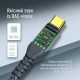 Адаптер ColorWay USB Type-C - 3.5 мм (M/M), 1.2 м, Gray (CW-CBPDJ071-G)