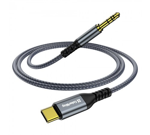 Адаптер ColorWay USB Type-C - 3.5 мм (M/M), 1.2 м, Gray (CW-CBPDJ071-G) Адаптер ColorWay USB Type-C - 3.5 мм (M/M), 1.2 м, Gray (CW-CBPDJ071-G)