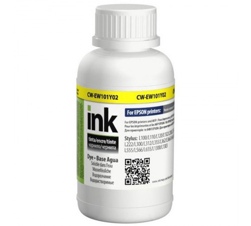 Чорнило CW EPSON L100/200 (Yellow) (CW-EW101Y02) (T6644) 200мл Чорнило CW EPSON L100/200 (Yellow) (CW-EW101Y02) (T6644) 200мл