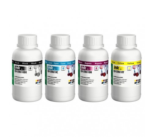 Комплект чорнил CW Epson XP103/600 BK/С/M/Y (CW-EW610SET02) 4*200г
