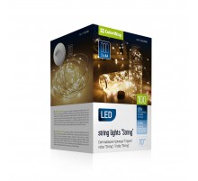 Світлодіодна гірлянда ColorWay (CW-G-100L10NB) 100LED, 10м, 8 функцій, теплий колір 3AA