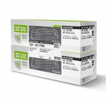 Картридж CW (CW-H217FMC) HP LJ Pro M102/M130 Black (CF217A) Dual Pack з чіпом
