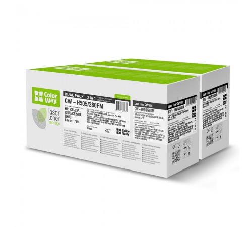 Картридж CW (CW-H505/280FM) HP LJ M425DN/425DW (CF280A/CE505A/Canon 719) Universal Dual Pack