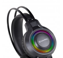 Гарнітура СolorWay GlowCore RGB Black (CW-HPG02BK)