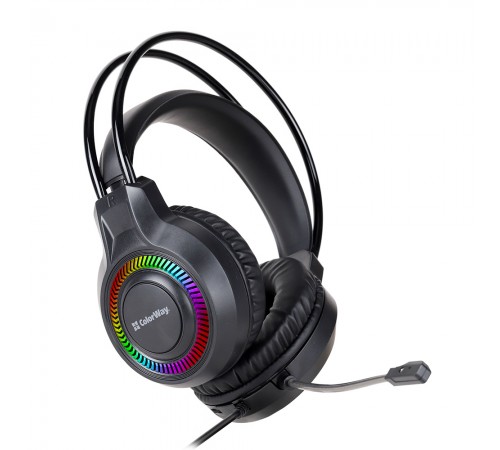 Гарнітура СolorWay GlowCore RGB Black (CW-HPG02BK)