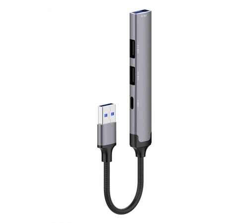 Концентратор СolorWay USB-A 4-в-1 USB2.0х3/USB3.0 (CW-HUB05)