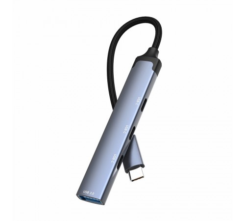 USB-хаб СolorWay USB Type-C 4-в-1 (CW-HUB07) USB-хаб СolorWay USB Type-C 4-в-1 (CW-HUB07)