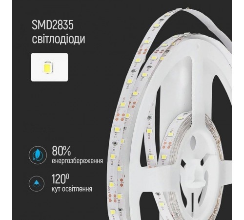 Світлодіодна стрічка ColorWay з живленням від USB холодний білий 5 м (CW-LD05) Світлодіодна стрічка ColorWay з живленням від USB холодний білий 5 м (CW-LD05)