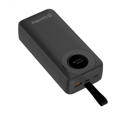 Універсальна мобільна батарея ColorWay EnergyPlus 30000mAh Black (CW-PB300LPB4BK-PDD)