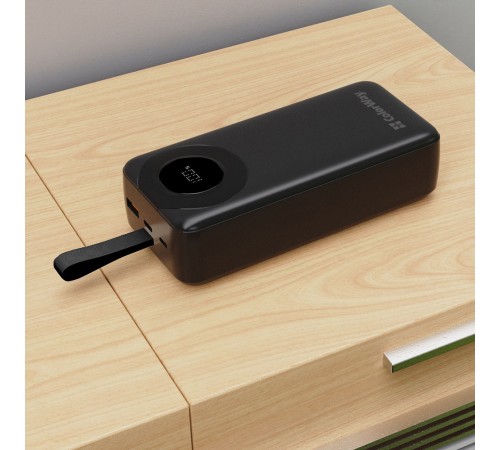 Універсальна мобільна батарея ColorWay EnergyPlus 30000mAh Black (CW-PB300LPB4BK-PDD)