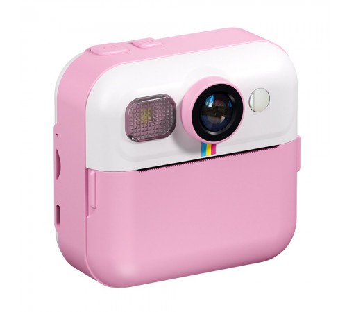 Дитячий фотоапарат ColorWay з функцією моментального друку Pink (CW-PHP01P)