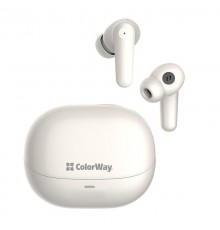 Bluetooth-гарнітура СolorWay Slim TWS-1 Earbuds Long Life Beige (CW-TWS1BE)