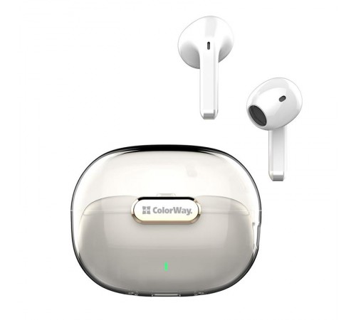 Bluetooth-гарнітура СolorWay Slim TWS-2 Earbuds White (CW-TWS2WT)