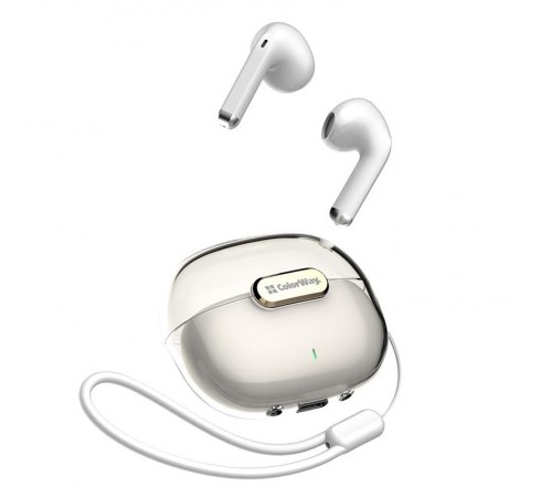 Bluetooth-гарнітура СolorWay Slim TWS-2 Earbuds White (CW-TWS2WT)