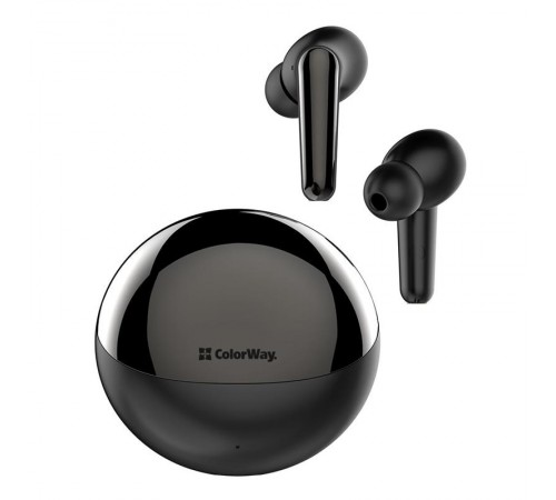 Bluetooth-гарнітура СolorWay TWS-3 Earbuds Black (CW-TWS3BK) Bluetooth-гарнітура СolorWay TWS-3 Earbuds Black (CW-TWS3BK)