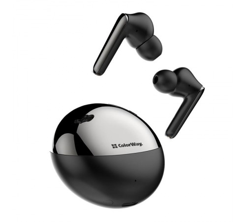 Bluetooth-гарнітура СolorWay TWS-3 Earbuds Black (CW-TWS3BK) Bluetooth-гарнітура СolorWay TWS-3 Earbuds Black (CW-TWS3BK)