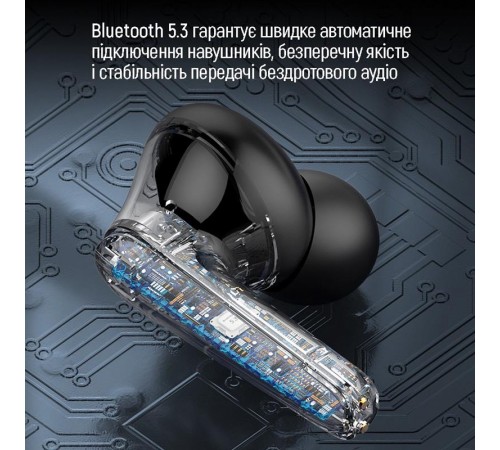 Bluetooth-гарнітура СolorWay TWS-3 Earbuds Black (CW-TWS3BK) Bluetooth-гарнітура СolorWay TWS-3 Earbuds Black (CW-TWS3BK)