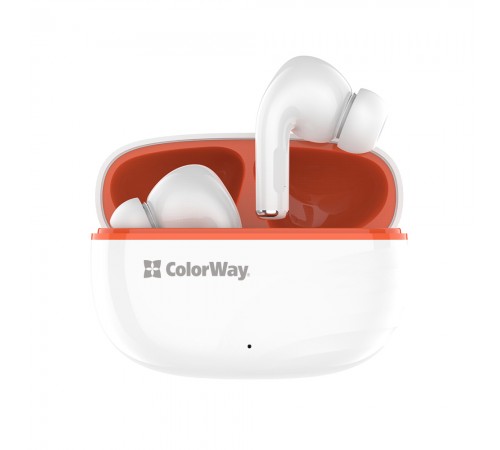 Bluetooth-гарнітура СolorWay Slim TWS-5 Earbuds White (CW-TWS5WT)