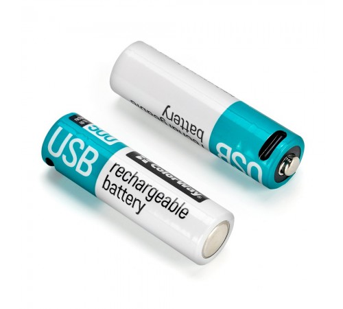 Акумулятор USB-C ColorWay (CW-UBAA-10) AA/HR06 Li-Pol 2220 mAh BL 2шт Акумулятор USB-C ColorWay (CW-UBAA-10) AA/HR06 Li-Pol 2220 mAh BL 2шт