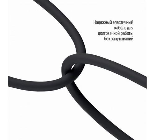 Гарнітура СolorWay 3.5 mm Wired Earphone Sound Wave Black (CW-WD04BK)