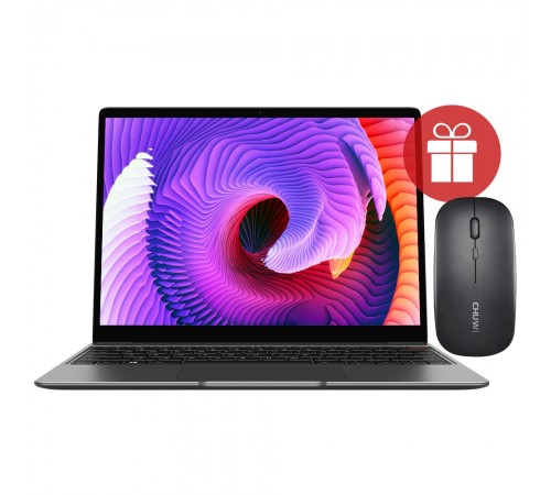 Ноутбук Chuwi HeroBook Pro (Win11) (8/256) + Миша Chuwi Wireless (CWI515-M/CW-112551) Gray