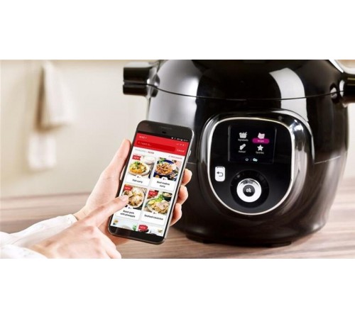 Мультиварка-скороварка Tefal Cook4me+ Connect CY855830