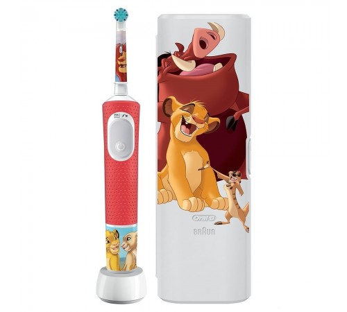 Зубна електрощітка Braun Oral-B Kids Lion King D103.413.2KX